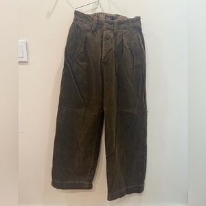 Ralph Lauren Double RL Brown Corduroy Trouser Style Pant